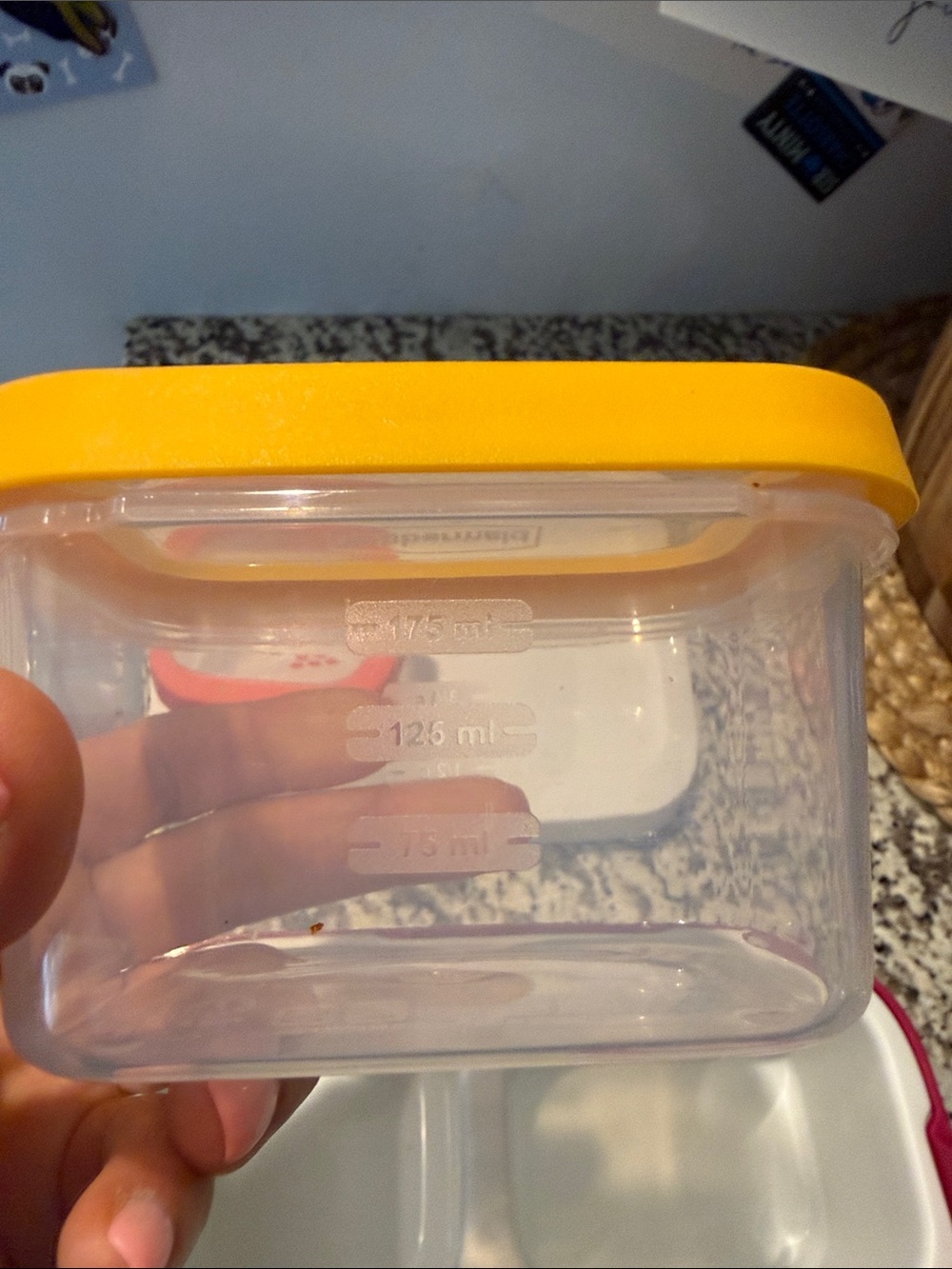 Colorful Food Storage Set - 4 Mini Containers - Picture 5 of 11